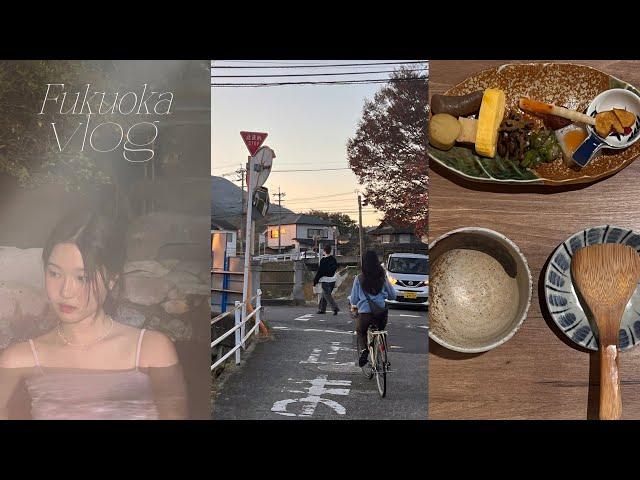 ︎후쿠오카 3박4일︎평화로운 유후인.료칸 숙소에서 온천.숨은 현지인 맛집.근교여행.일본 세븐일레븐