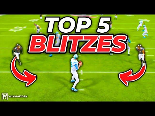 Top 5 Most Overpowered Blitzes in Madden 25!