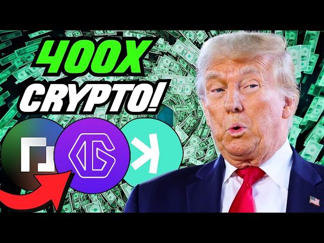 TOP 10 Altcoins To Buy NOW Before Trump PUMPS Crypto (50-400x Growth!)