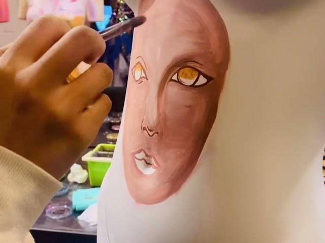 Bodypainting Master class in SBS academy beauty school dongdaemun campus 1