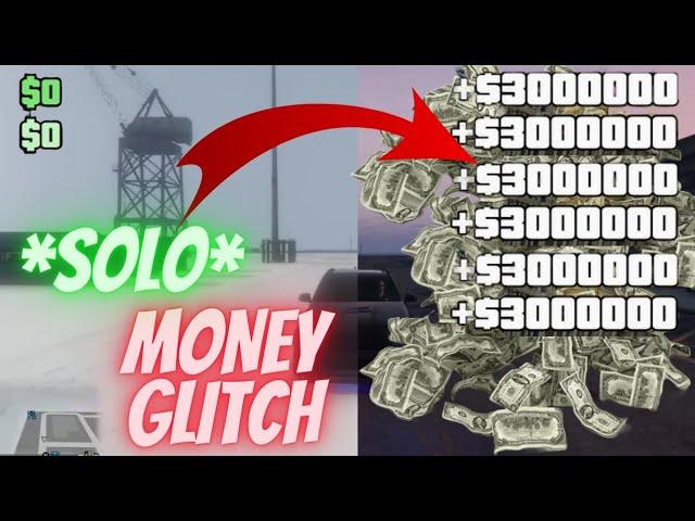 *DO THIS NOW* SOLO MONEY GLITCH GTA 5 ONLINE AFTER PATCH UNLIMITED MONEY FAST XP PS5 XBOX PC PS4