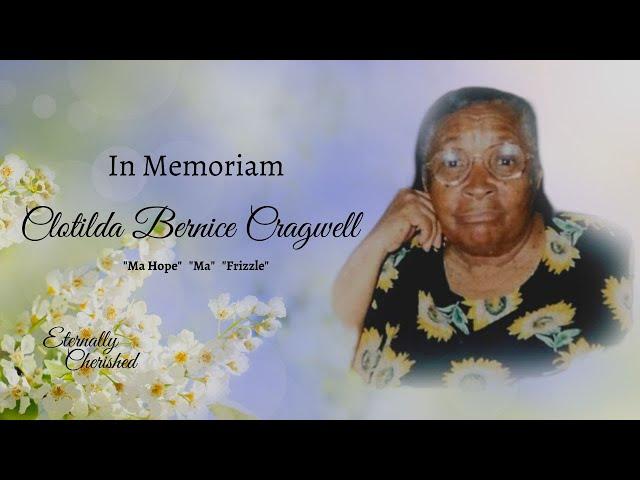 CLOTILDA CRAGWELL FUNERAL SERVICE