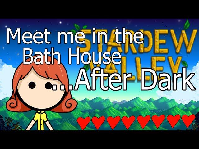 All Stardew Bachelorette Heart Events (with drawings approved by a girl with a 100% perfection farm)