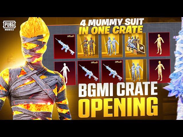 NEW ULTIMATE MUMMY SETS CRATE OPENING BGMI