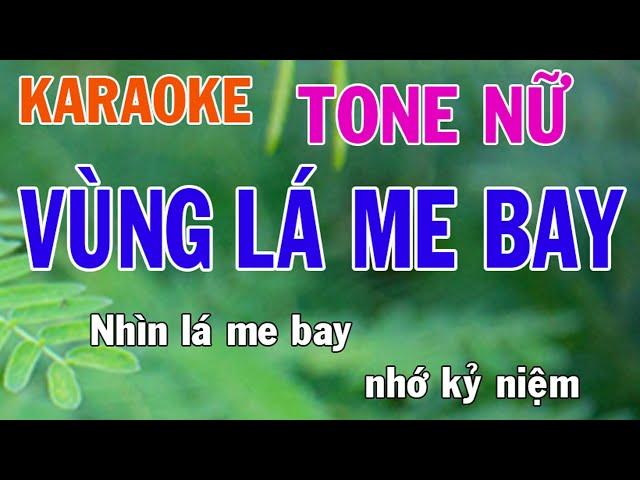 Vùng Lá Me Bay Karaoke Tone Nữ Nhạc Sống - Phối Mới Dễ Hát - Nhật Nguyễn