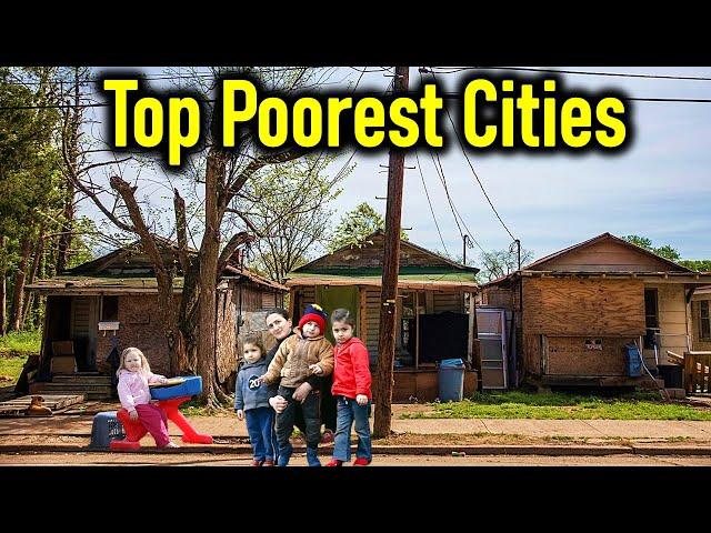 Top 10 Cities with Highest Poverty In America [Poorest Cities 2023]