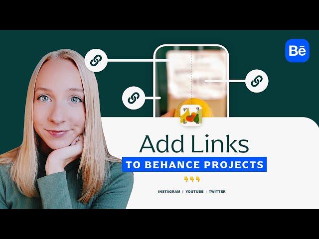 Add Clickable Links Inside your Behance Projects | Case Study Tip!