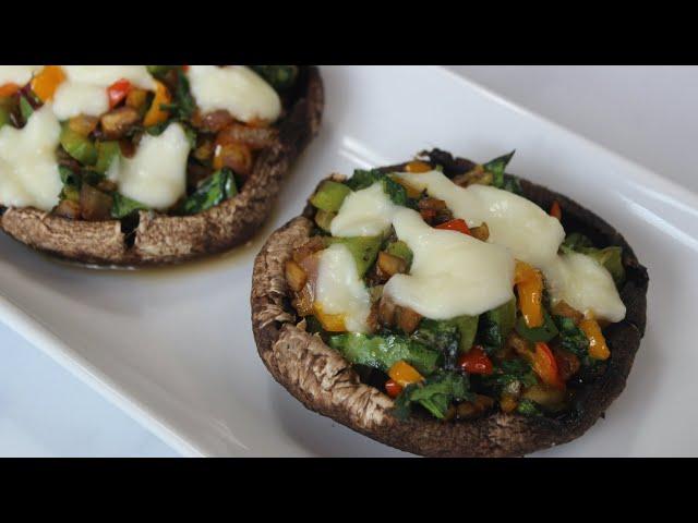 Stuffed Portobello Mushroom | Healthy Recipe