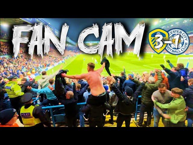 LIMBS AT ELLAND ROAD AS THEY HUMBLE LEICESTER | LEEDS 3-1 LEICESTER FAN CAM