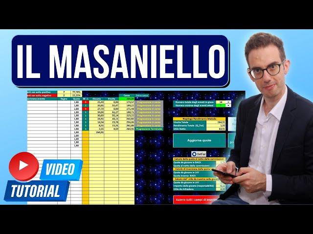 Il Masaniello: come funziona e come investire con successo nelle scommesse!