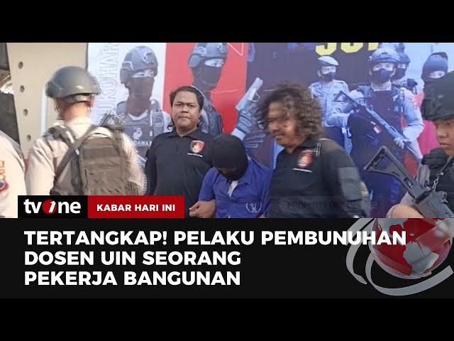 Pelaku Pembunuhan Dosen UIN Surakarta Ditangkap Polisi | Kabar Hari Ini tvOne