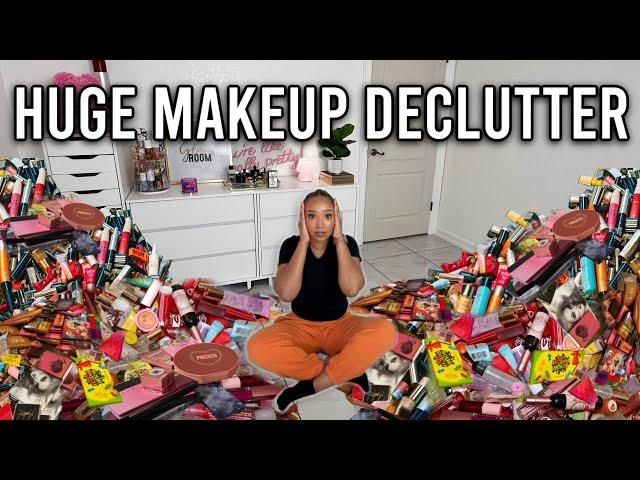 throwing away my MAKEUP COLLECTION 2024