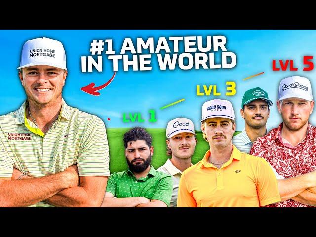 Can the #1 Amateur Golfer beat all of Good Good?