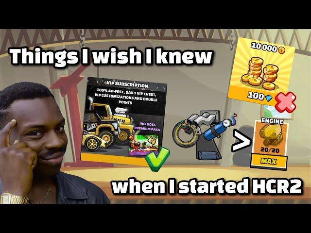 10 Things I Wish I Knew When I Started Hill Climb Racing 2 