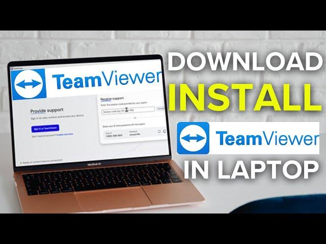 How to Download TeamViewer in Laptop PC (2025) | Download TeamViewer in Windows 11 /10