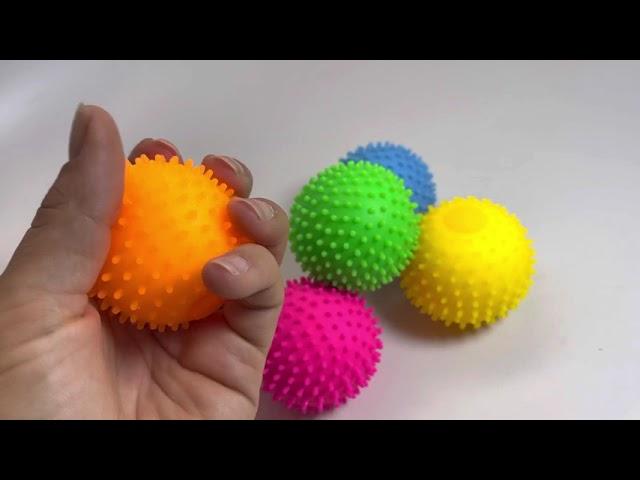 Knobby cream Doh balls