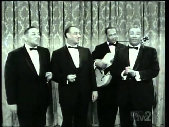 Mills Brothers on Jack Benny Program, 1961-Mar-19