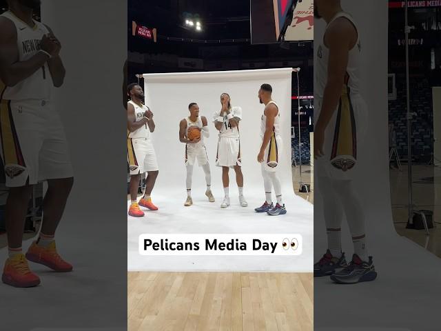 Dejounte Murray & his new Pelicans teammates!  | #Shorts