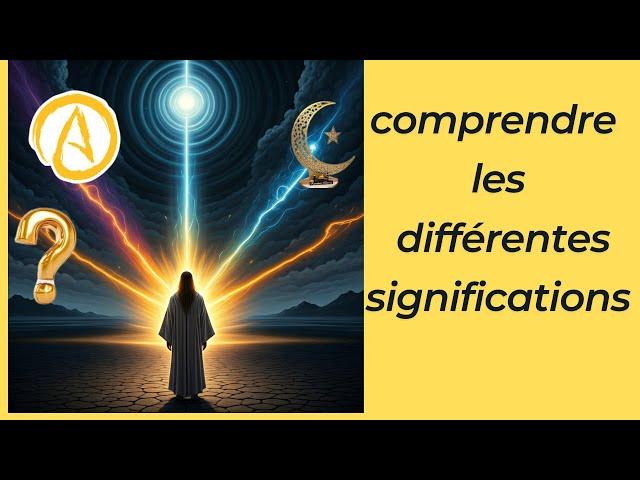 Les différentes théories de croyance : théisme, athéisme, agnosticisme, gnosticisme