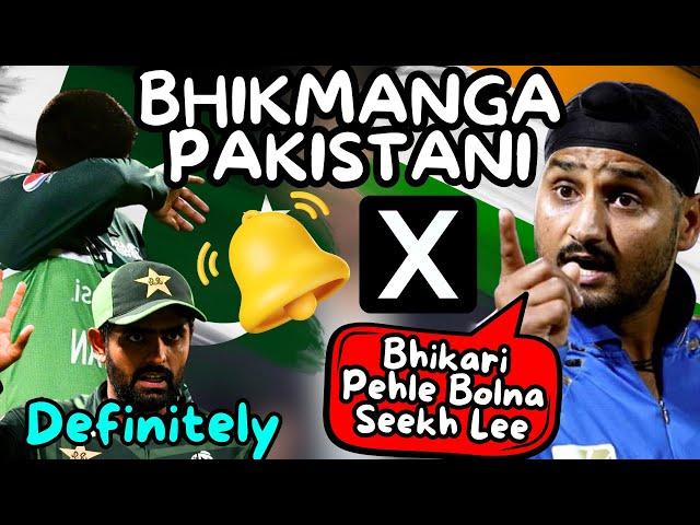 Harbajan Singh fight on Social Media with Pakistani ex-cricketers and Bhikmanga Fan's