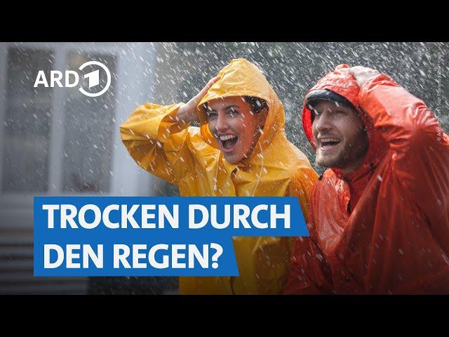 Regenjacken von Lidl, Tchibo, The North Face, Jack Wolfskin & Co. im Check | Marktcheck SWR