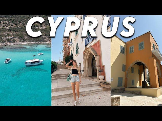 Cyprus travel vlog  Blue lagoon, exploring Paphos & old town