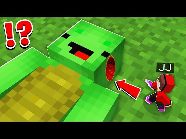 What JJ Found INSIDE Mikey's BODY? And How Can JJ Survive Inside Mikey In Minecraft - Maizen Parody