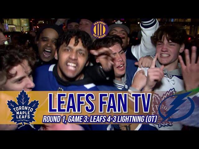 MORGAN F*CKIN' RIELLY | 8 MINS OF MADNESS IN MAPLE LEAFS SQUARE | Leafs Fans React | TOR 4-3 TB (OT)