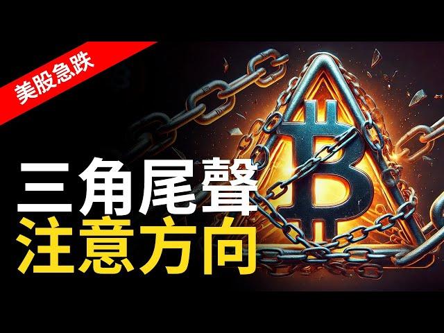 比特幣成美國戰略儲備後急跌! BTC三角注意! 以太币再次跌回起漲點【建議1.5X倍速觀看】