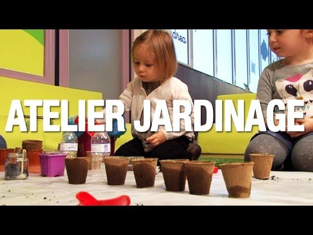 Atelier jardinage pour les enfants à partir de 2 ans