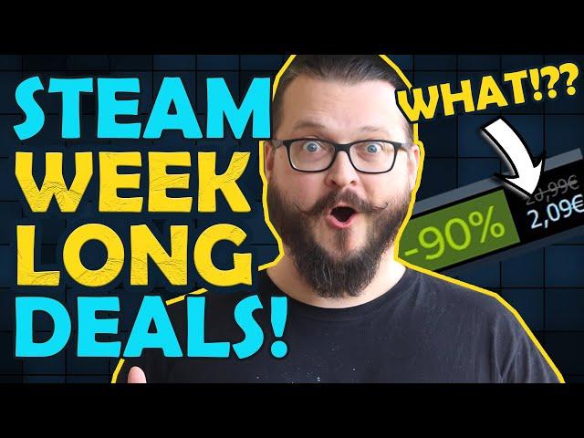 Steam WeekLong Deals! 10 Great Discounted Games!