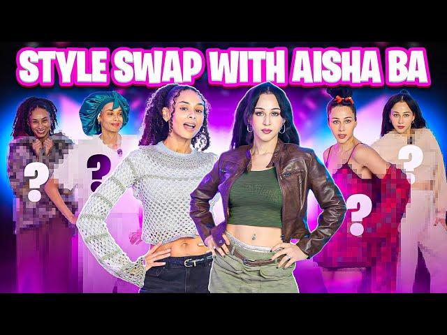 Korean Style Swap Challenge with Aisha Ba | Pajamas to Date Night Transformation!