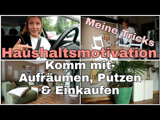 Haushaltsmotivation l Mama Motivation zum Putzen, Aufräumen und Einkaufen