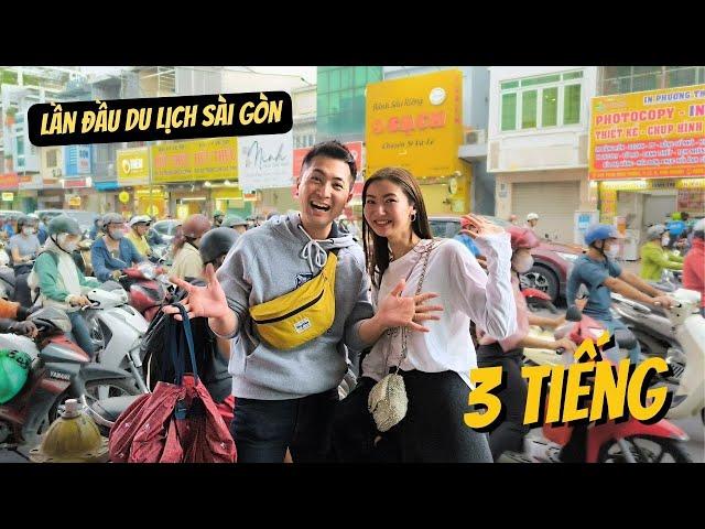 Vỏn vẹn 3 tiếng ở Sài Gòn, vợ chồng du khách Nhật ăn gì, uống gì?