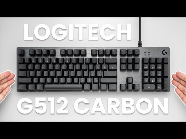 Logitech G512 / G513 Carbon Keyboard Unboxing + Mods + Typing Test (GX Red, Blue & Brown) - ASMR