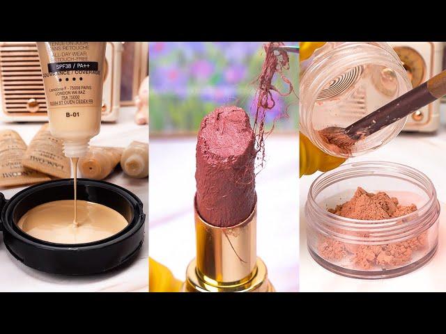 Satisfying Makeup RepairASMR Clever Fixes For Worn Out Makeup Product! #339