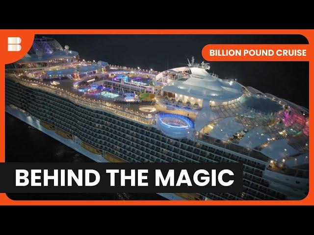 Behind Symphony of the Seas' VIP Suites - Billion Pound Cruise