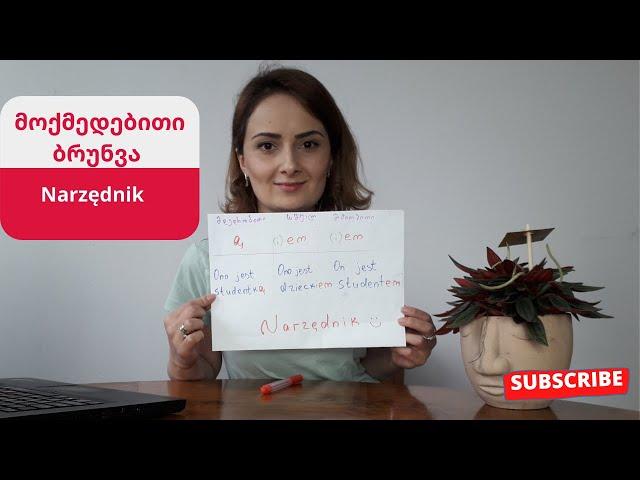 პოლონური ენის გაკვეთილი 11. Narzędnik (არს. სახელის ბრუნვა)