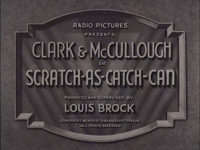 Scratch-As-Catch-Can  (1931)