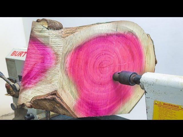 Unique Wood Turning - Uncovering the Best Part of Wood!! Millions Don't Know This, See What We Did