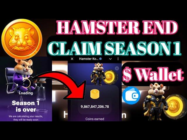 Hamster Season 1 End। Hamster Airdrop New Mining। Hamster Airdrop Withdraw। Hamster New Update।