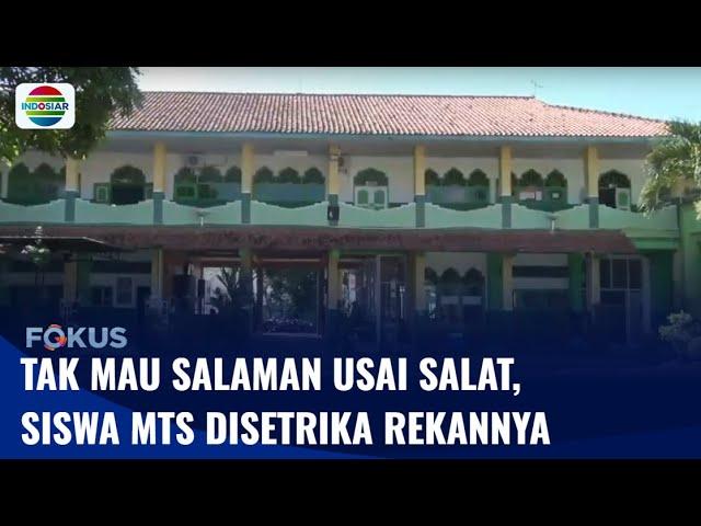 Tak Mau Salaman Usai Salat, Siswa MTS di Semarang Disetrika di Bagian Dada | Fokus