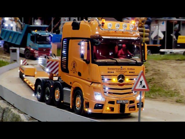 RC Trucks, heavy transport, bus,... Modellbau Messe Ried 2023 part2