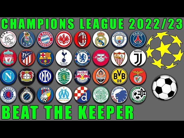 Champions League 2022/23 - Beat The Keeper Marble Race / Marble Race King