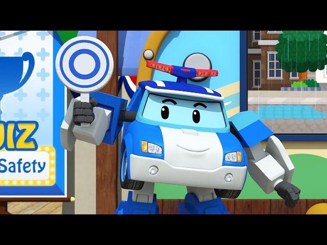 Special Quiz Episodes | Learn about Safety Tips with POLI | Cartoon for Kids | Robocar POLI TV