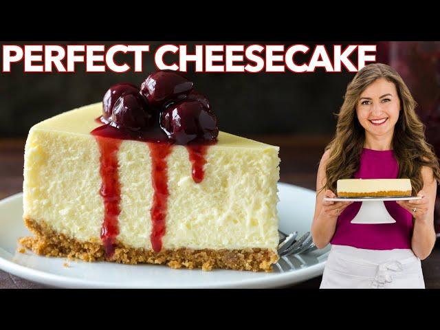 How to make the PERFECT CHEESECAKE with Cherry Sauce