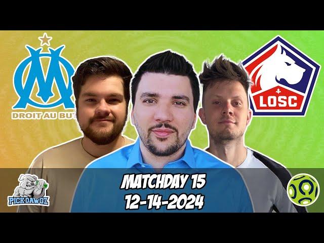 Marseille vs. Lille Ligue 1 Free Picks 12/14/2024 PickDawgz Corner Kick | Ligue 1 Soccer Picks