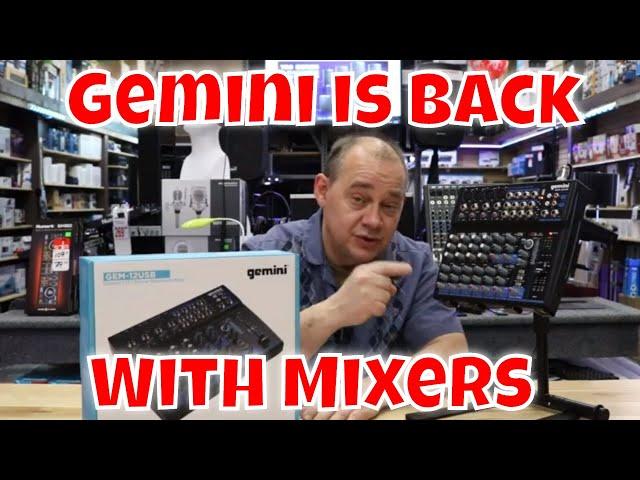 New For 2020 Gemini Audio Mixer GEM-12USB With Bluetooth