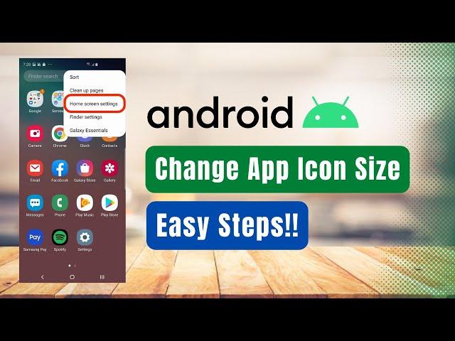 How to Change App Icon Size for Your Android Device !