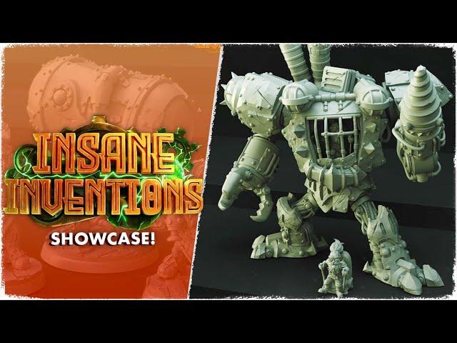 Insane Inventions - July 2022 | 3D Printable Models for D&D and Wargaming